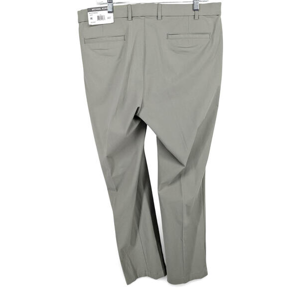 Michael Kors Men's Classic Fit Performance Stretch Dress Pants Green 36 x 32 - Picture 7 of 7